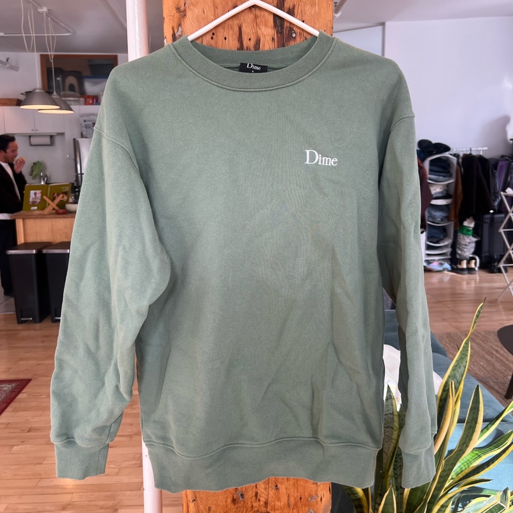 Dime Men's Green Sweater